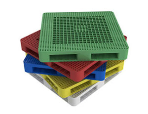stack of pallets returnable container management